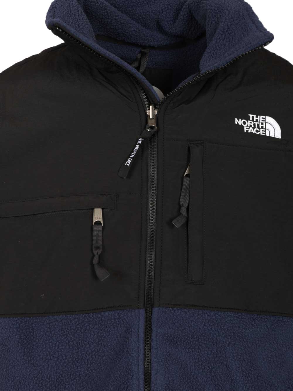 Retro Denali Jacket Blue Polyester Knitwear