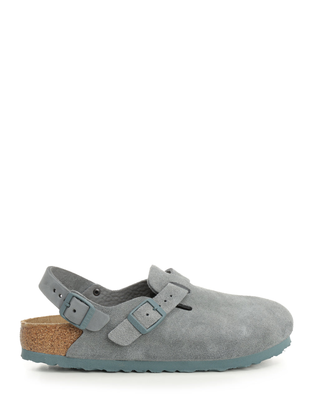 Tokio clogs Light Blue Leather Sandal