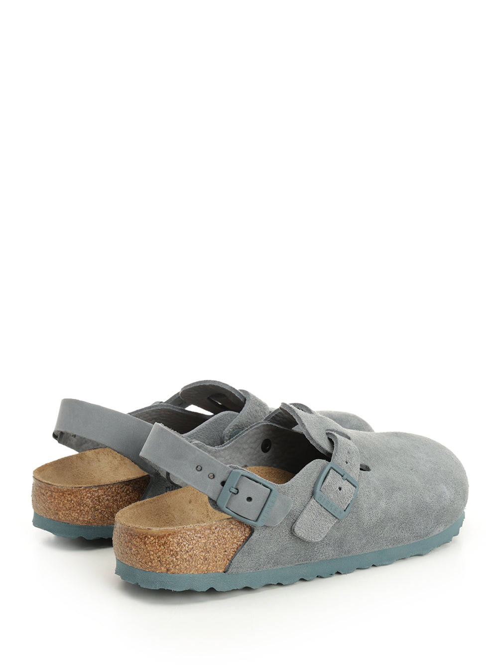 Tokio clogs Light Blue Leather Sandal