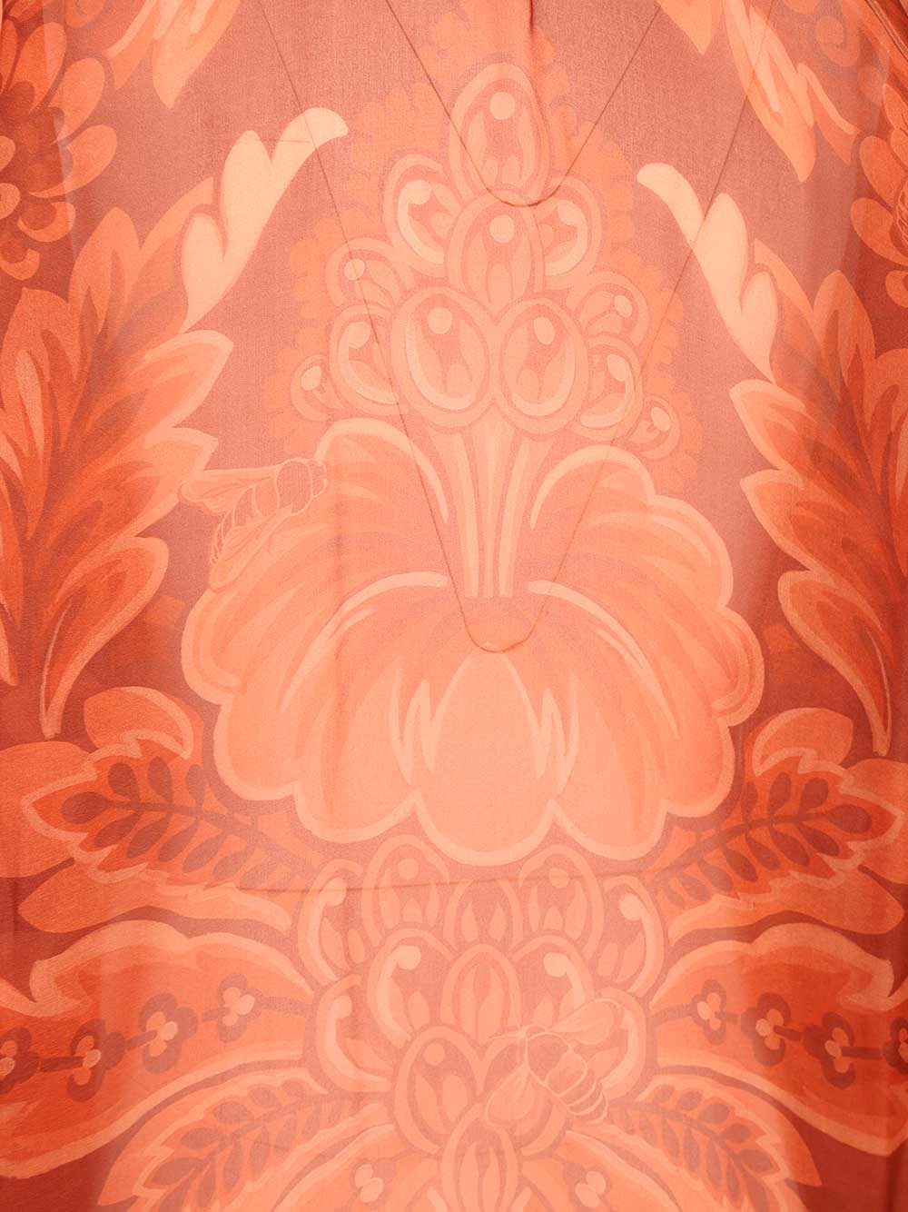 Silk Shirt Orange