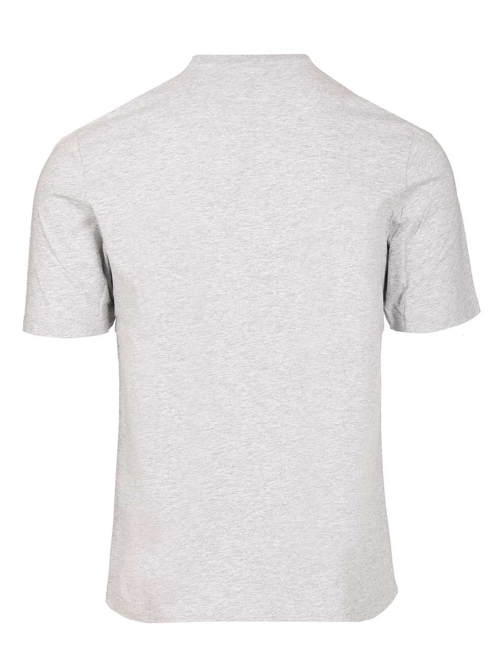 Fox Head T-shirt Grey Cotton