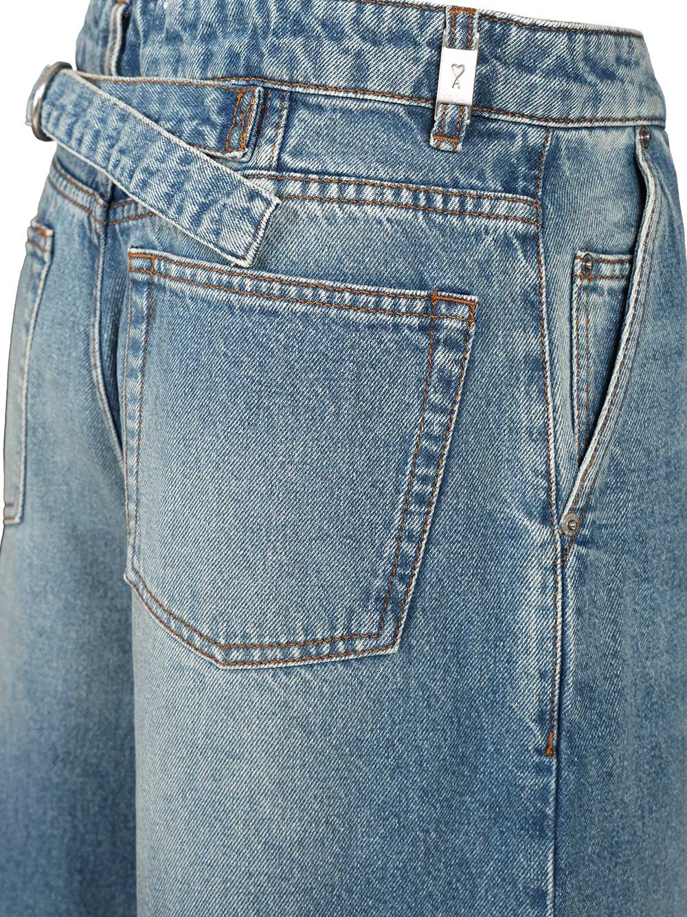 Super wide-leg jeans Blue