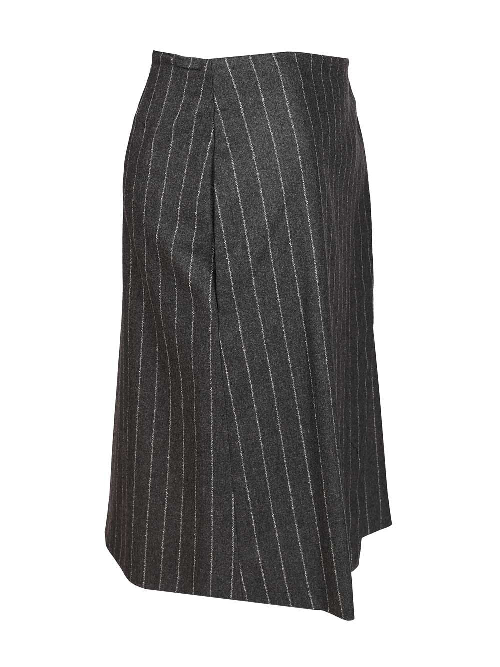 Mason Wrap Skirt Grey Wv Ws Ea