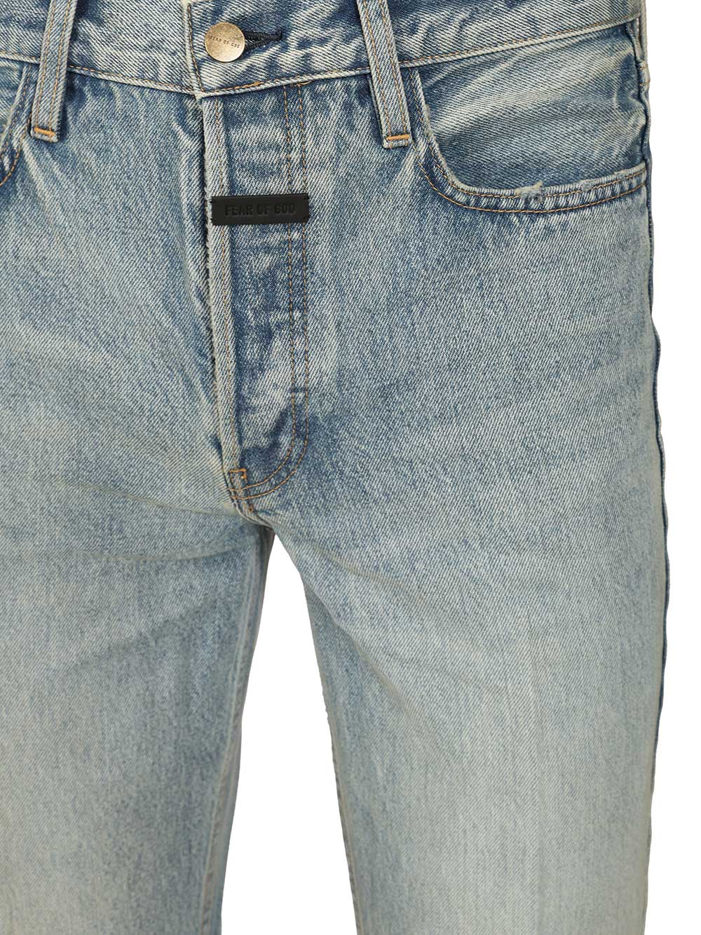 70s Jean Light Blue Cotton