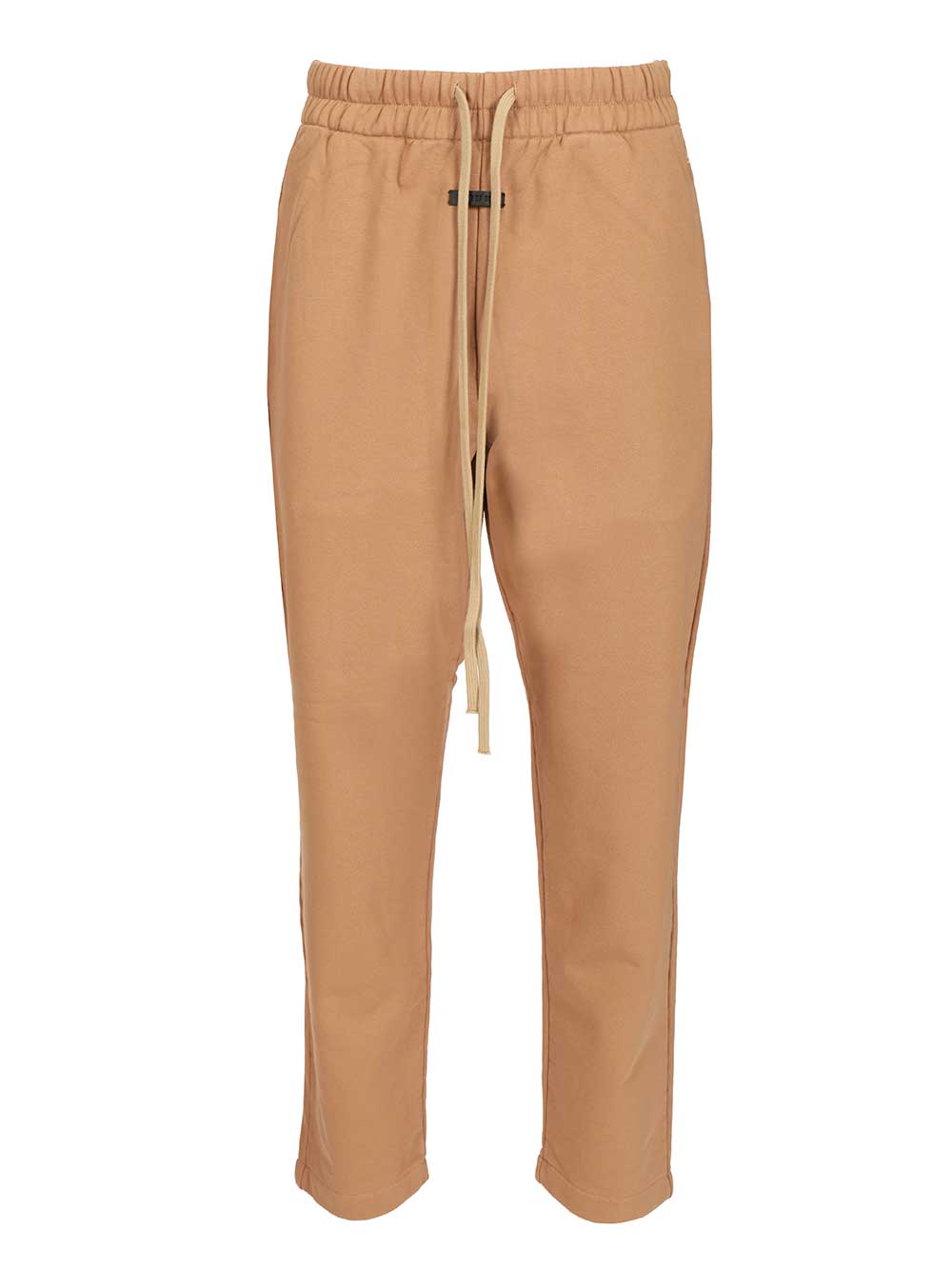 Relaxed Sweatpant Brown Cotton Trousers