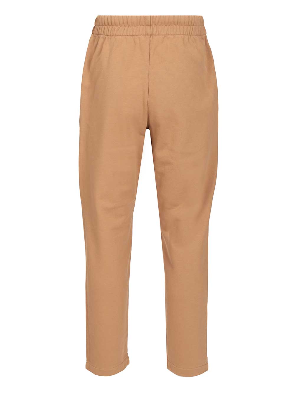 Relaxed Sweatpant Brown Cotton Trousers