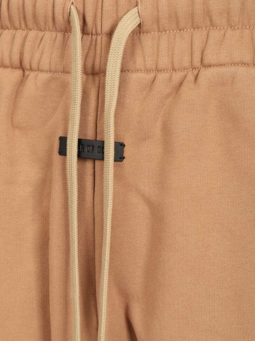 Relaxed Sweatpant Brown Cotton Trousers