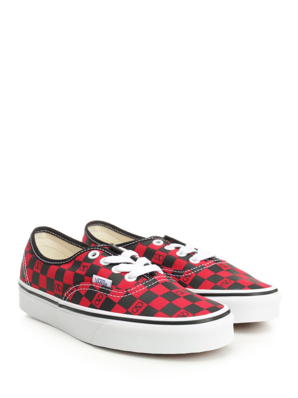 Valentino Garavani x Vans low-top sneaker Red Coupper Co Cotton