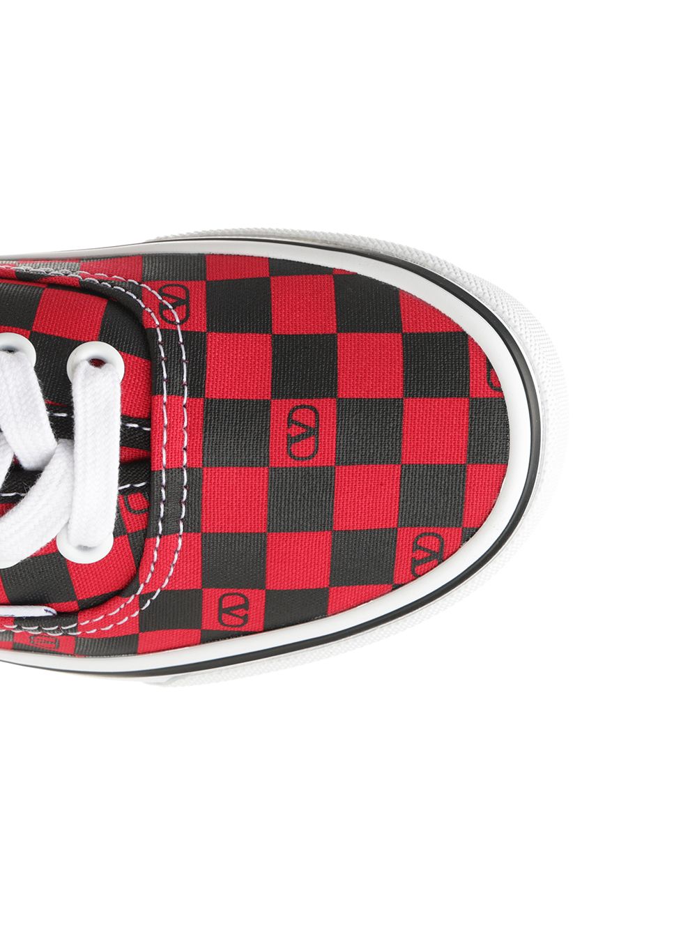 Valentino Garavani x Vans low-top sneaker Red Coupper Co Cotton