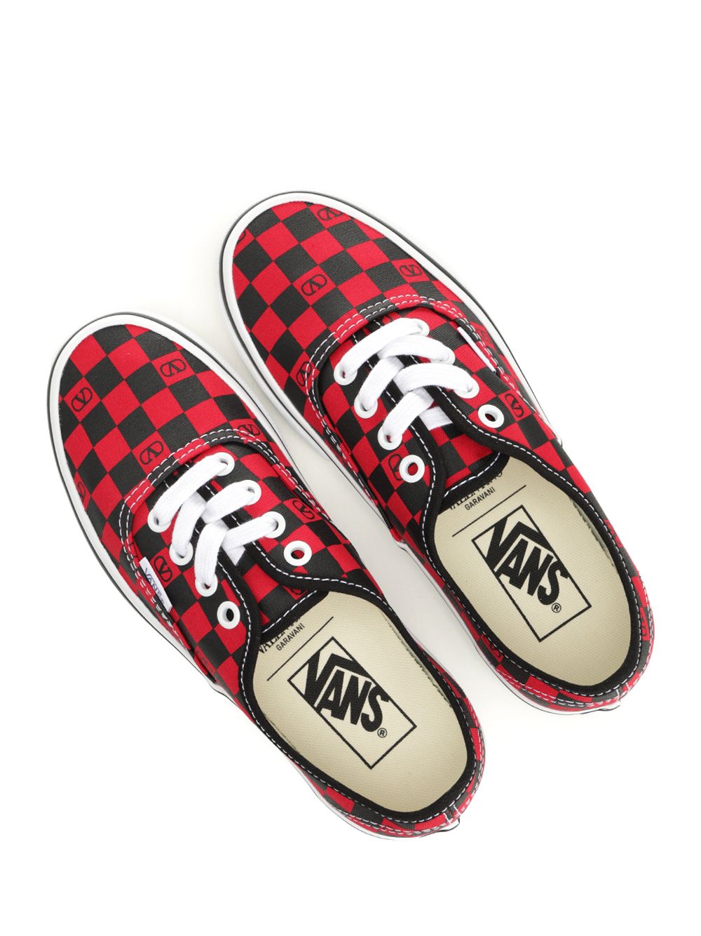 Valentino Garavani x Vans low-top sneaker Red Coupper Co Cotton