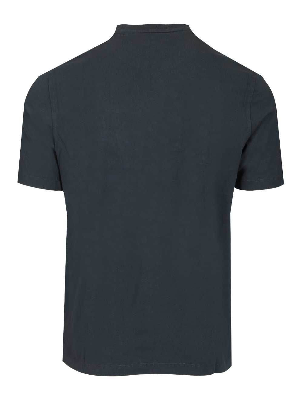 Fox Head T-shirt Blue Cotton