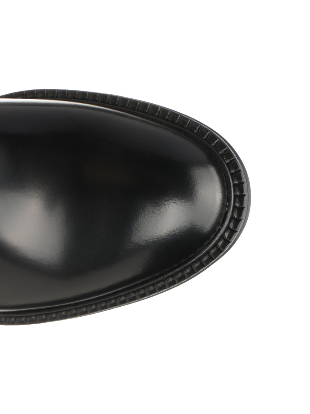 Black Brushed Leather Double Monk Calf Loafers