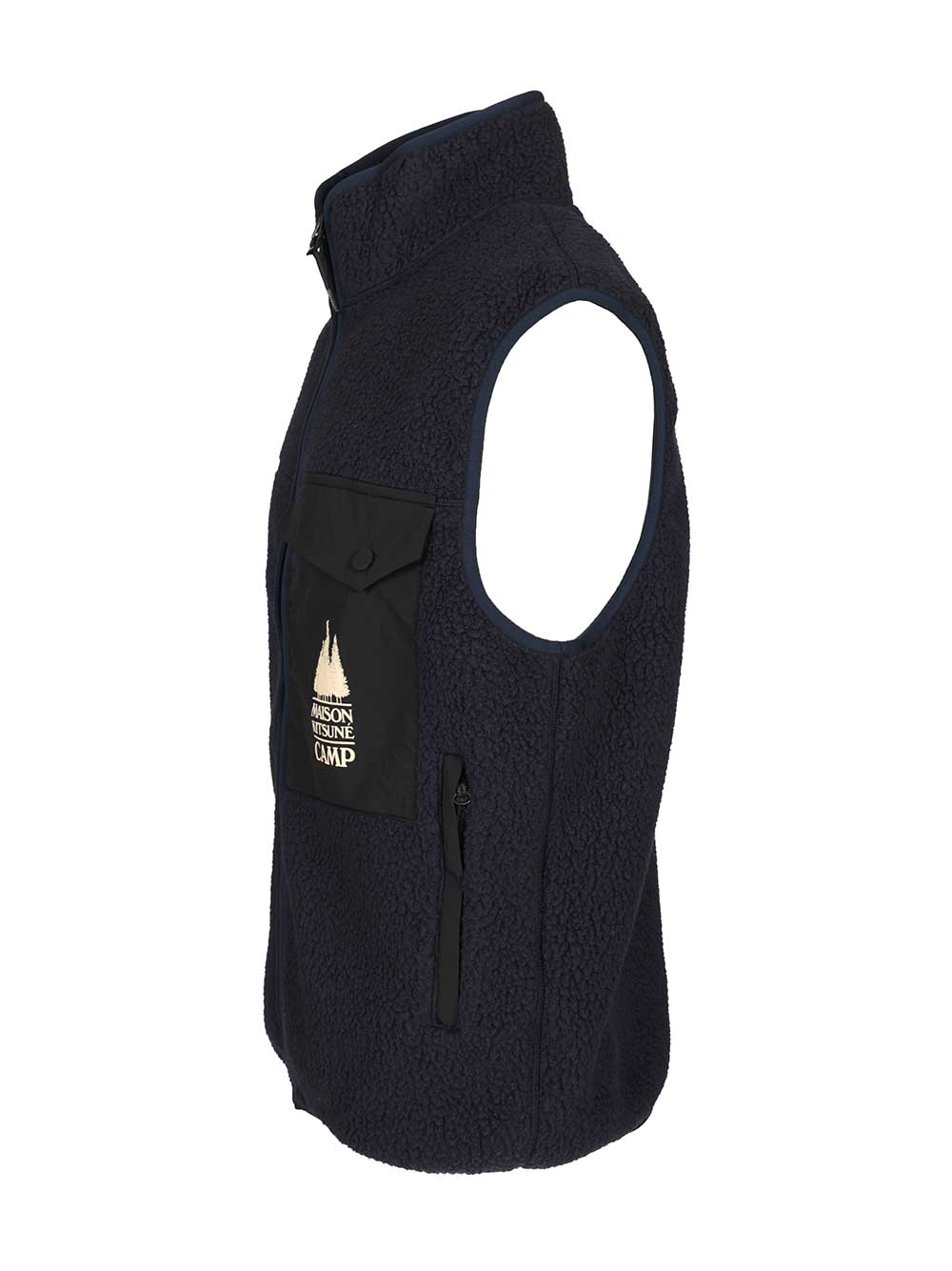 Fleece Vest Blue Jacket