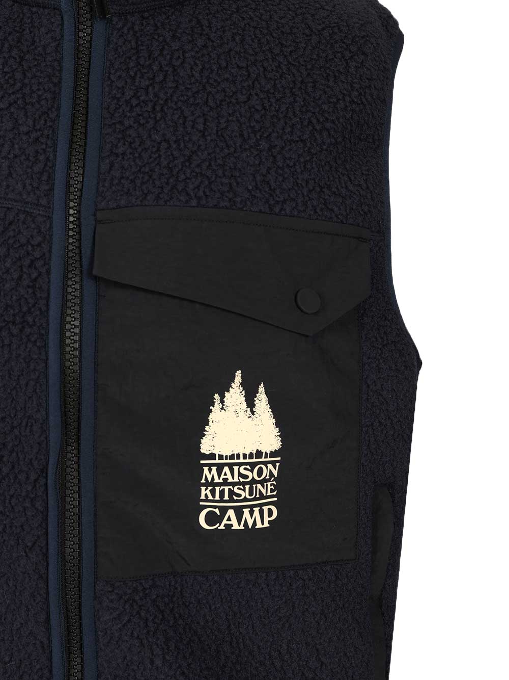 Fleece Vest Blue Jacket