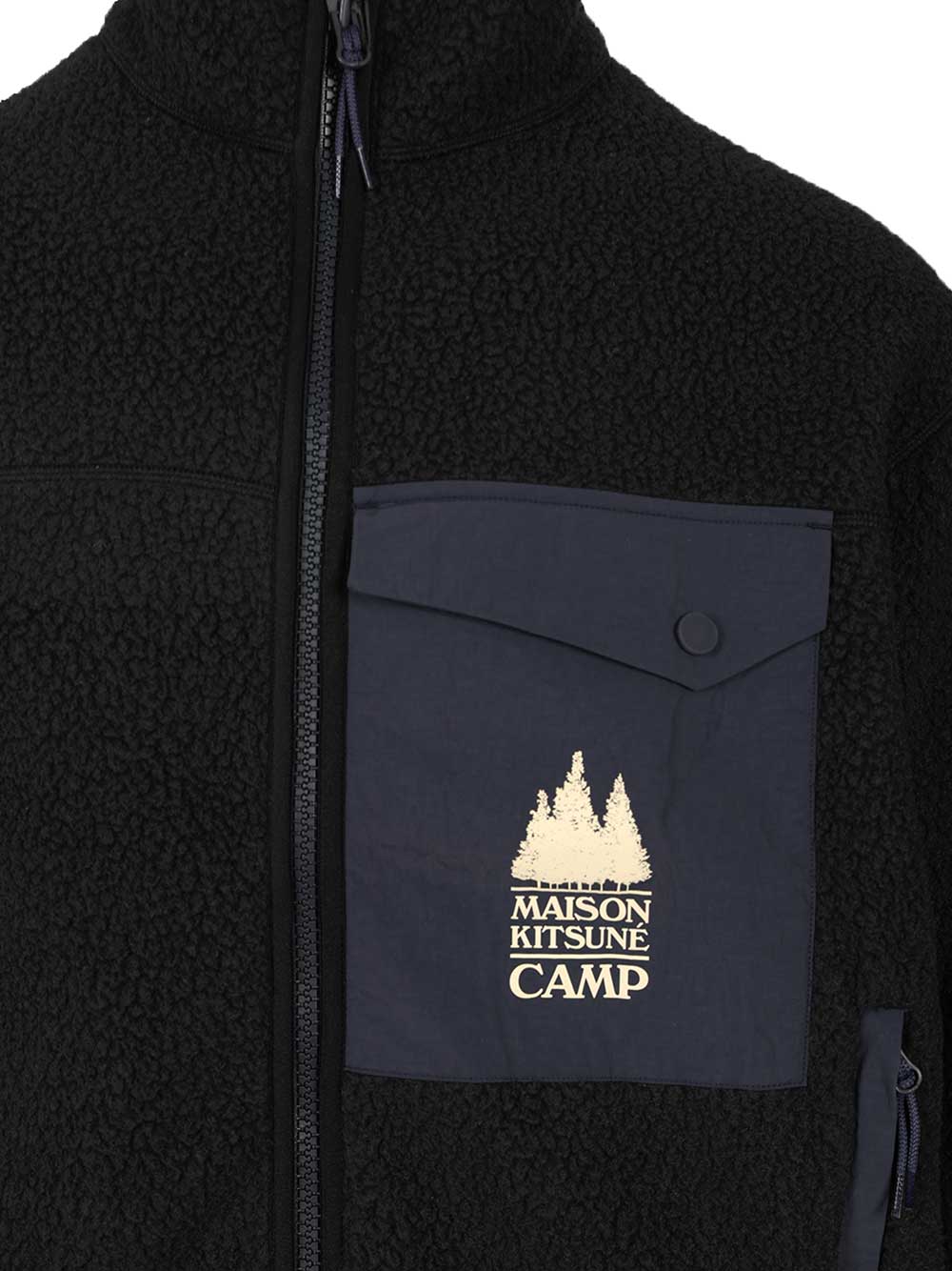 Fleece jacket Black