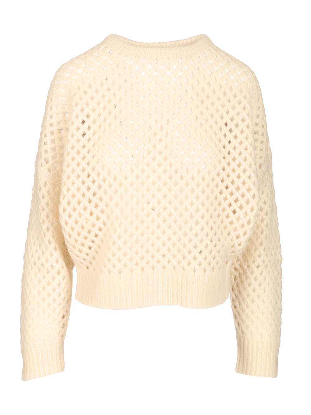 Cashmere And Silk Sweater White