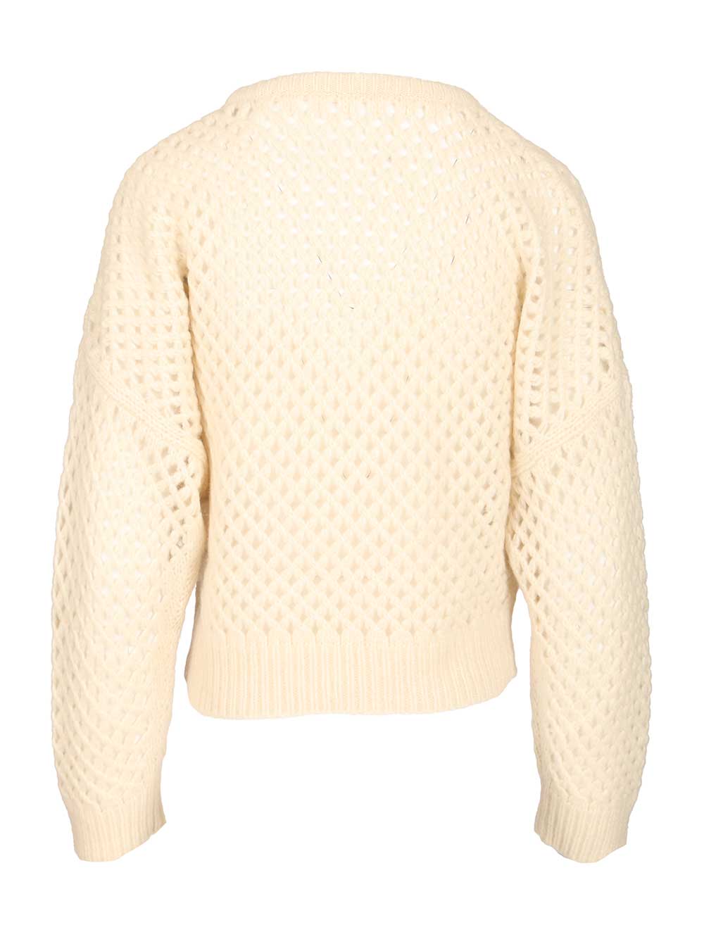 Cashmere And Silk Sweater White