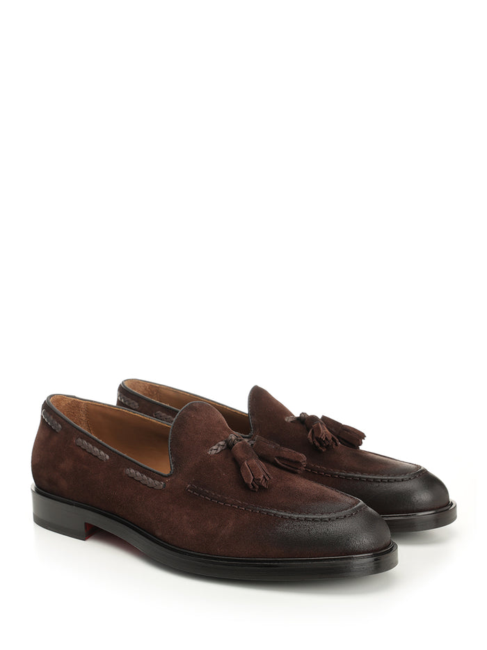 Suede moccasin Brown Loafers