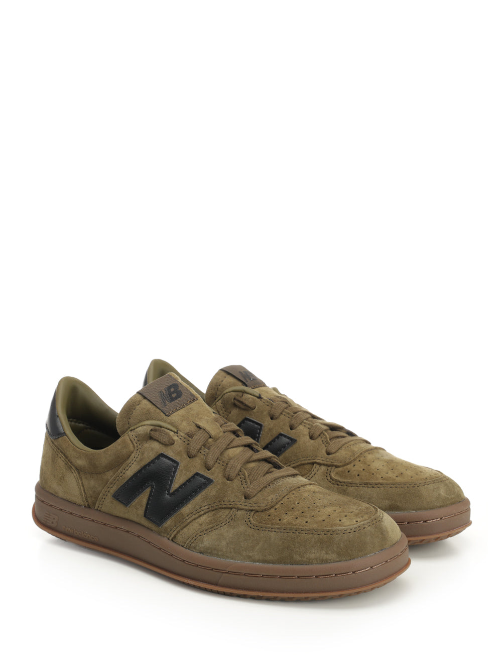 T500 sneaker Green Leather