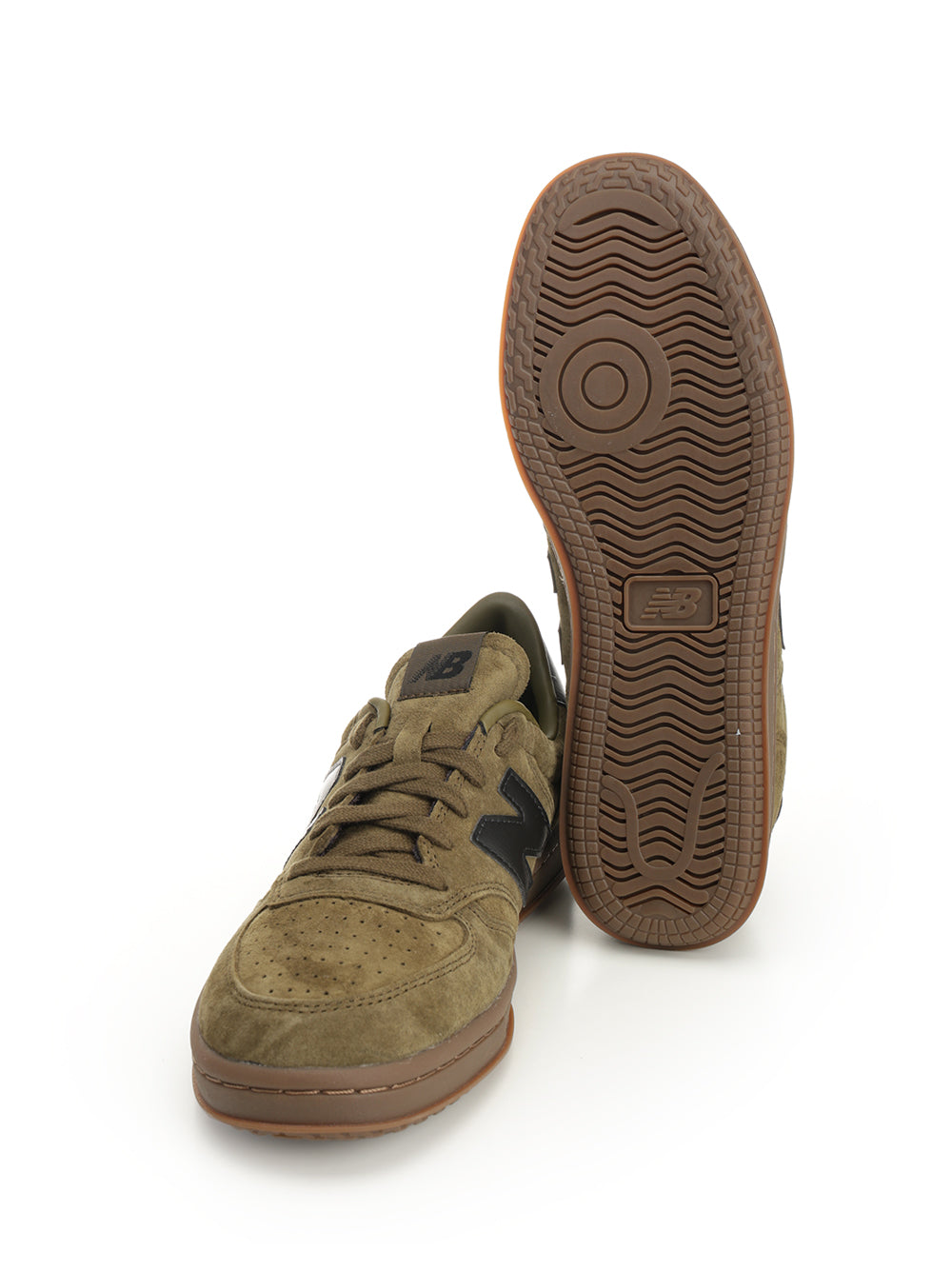 T500 sneaker Green Leather