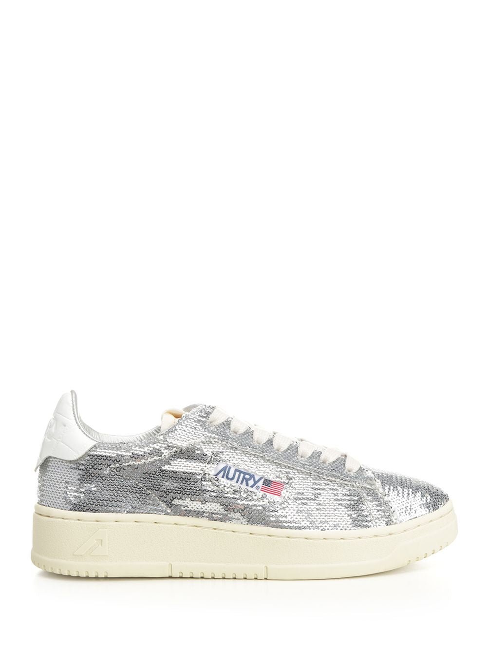 Dallas Low Sparkling Sneakers Silver