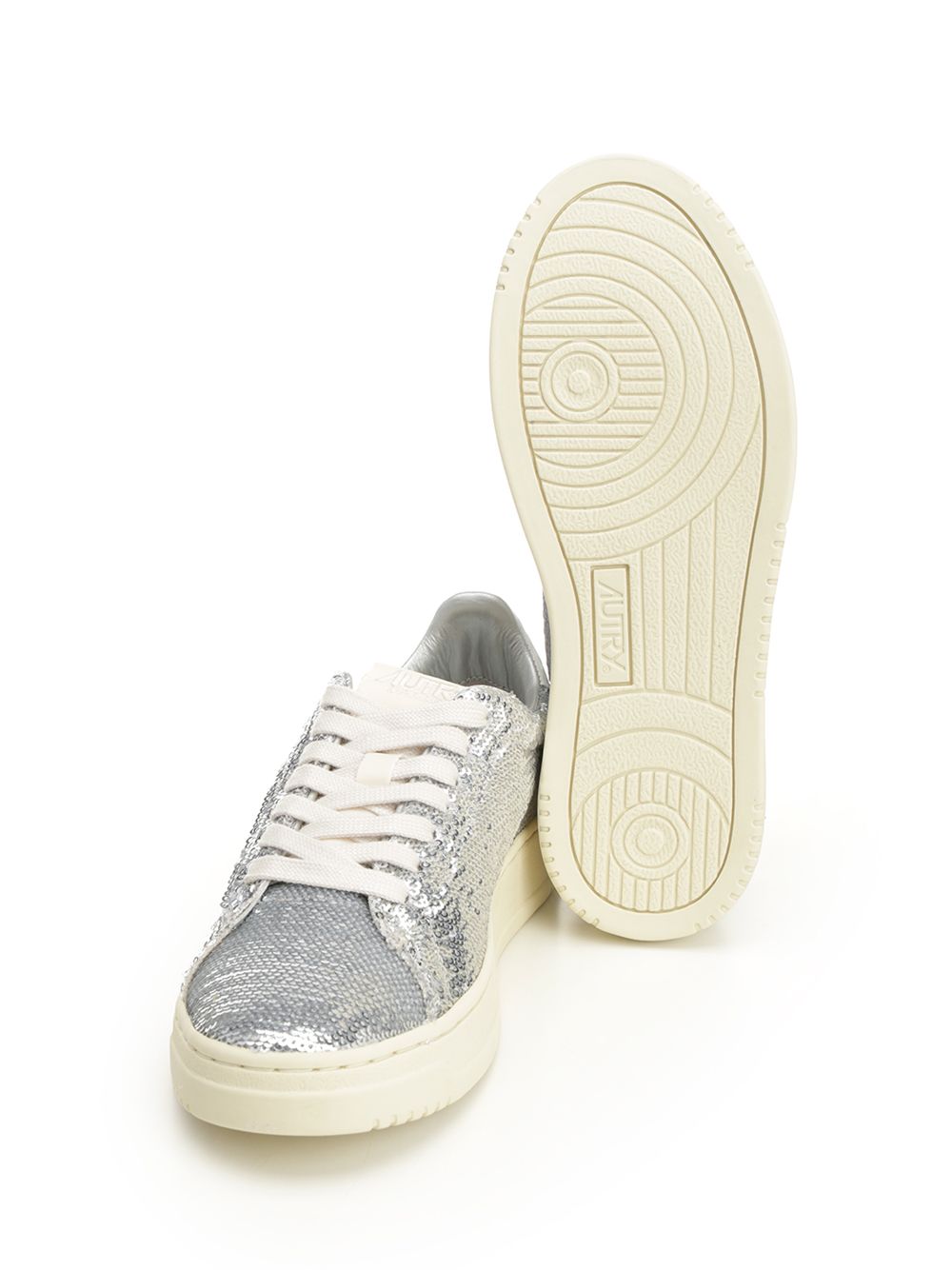 Dallas Low Sparkling Sneakers Silver