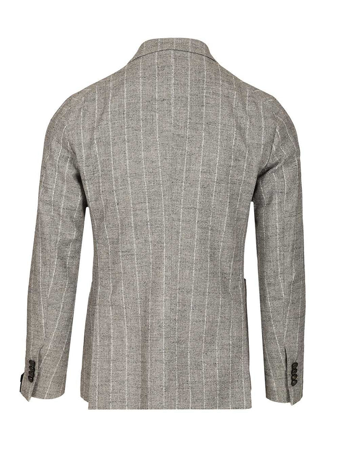 MONTECARLO DOPPIO PETTO BOUCLE Grey Jacket
