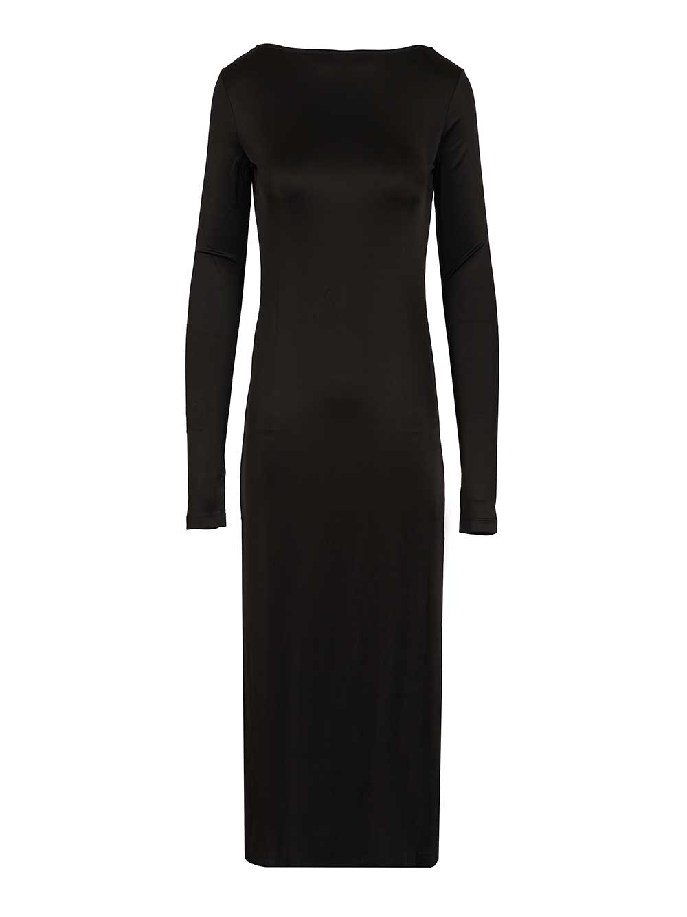 Second Skin Dress Black Acetate (naia) Elastane
