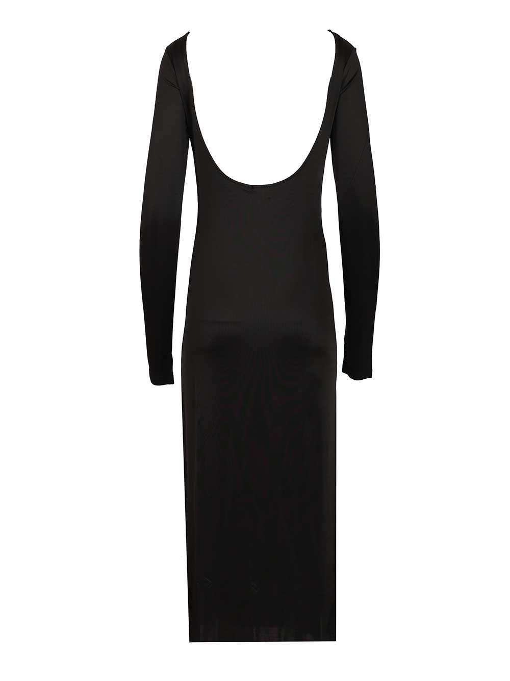 Second Skin Dress Black Acetate (naia) Elastane