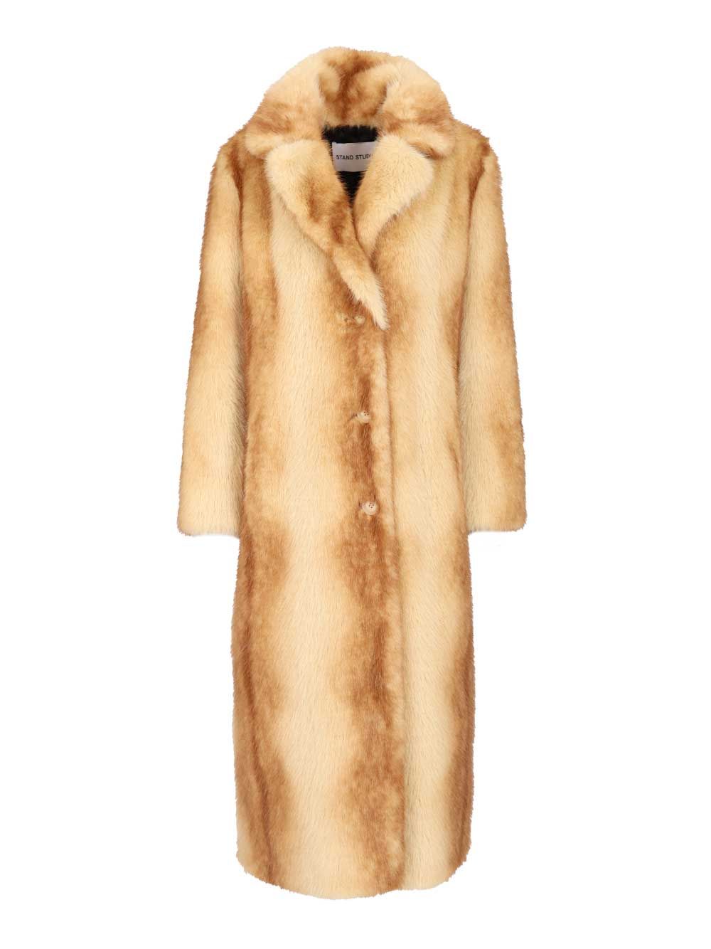 Nora coat Beige Polyester