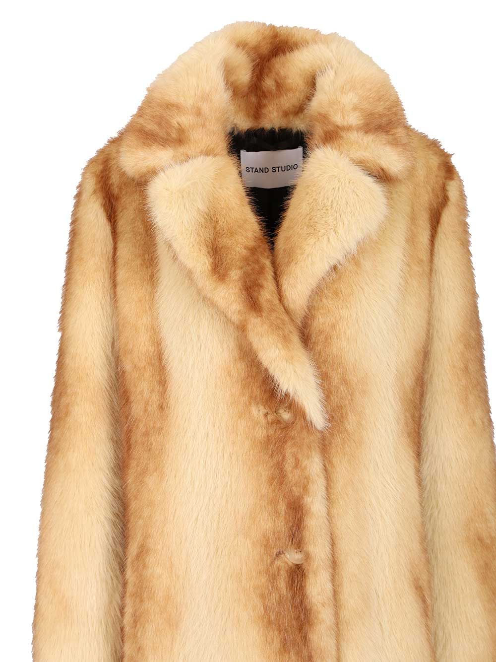 Nora coat Beige Polyester