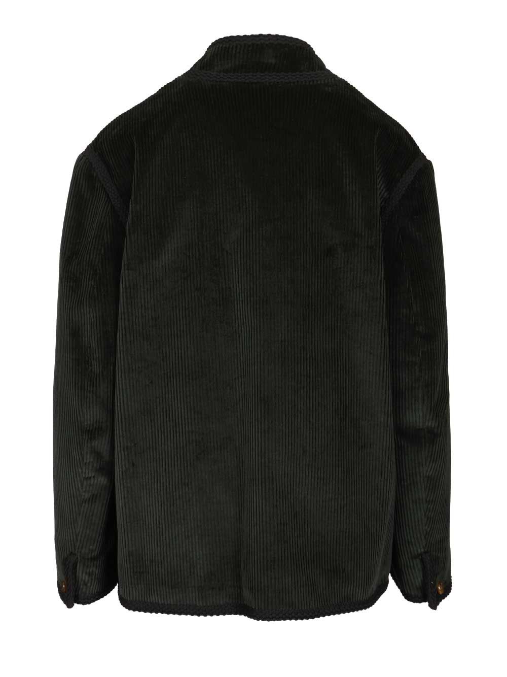 Curly jacket Green