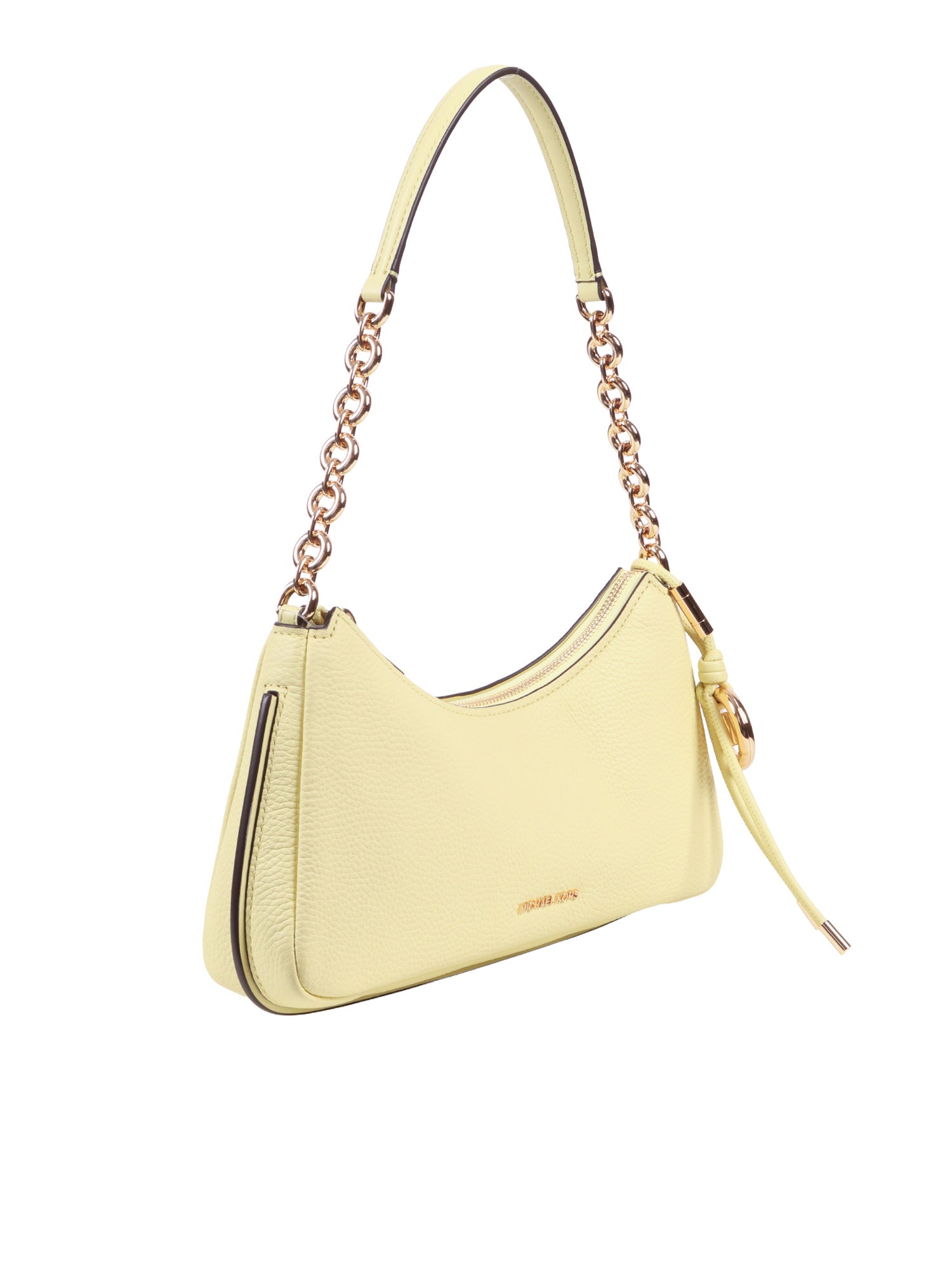 MD CHAIN POUCHETTE Yellow Cow Leather Handbag