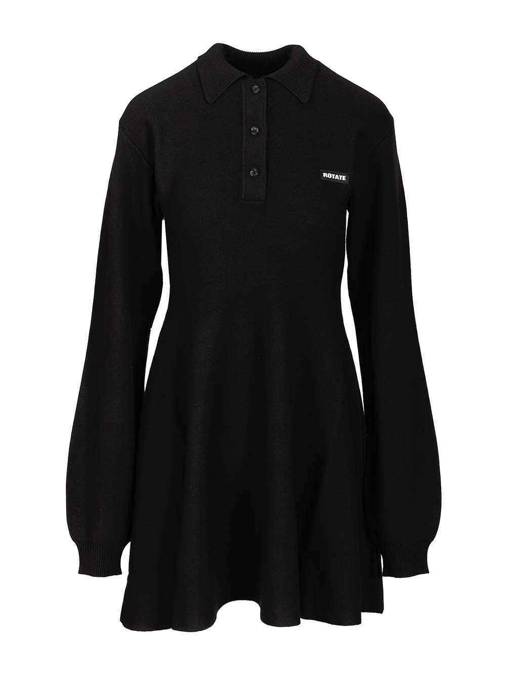 Polo dress Black