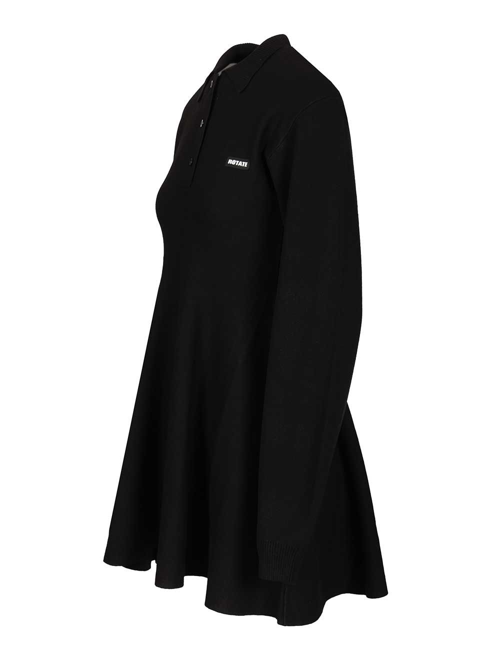 Polo dress Black