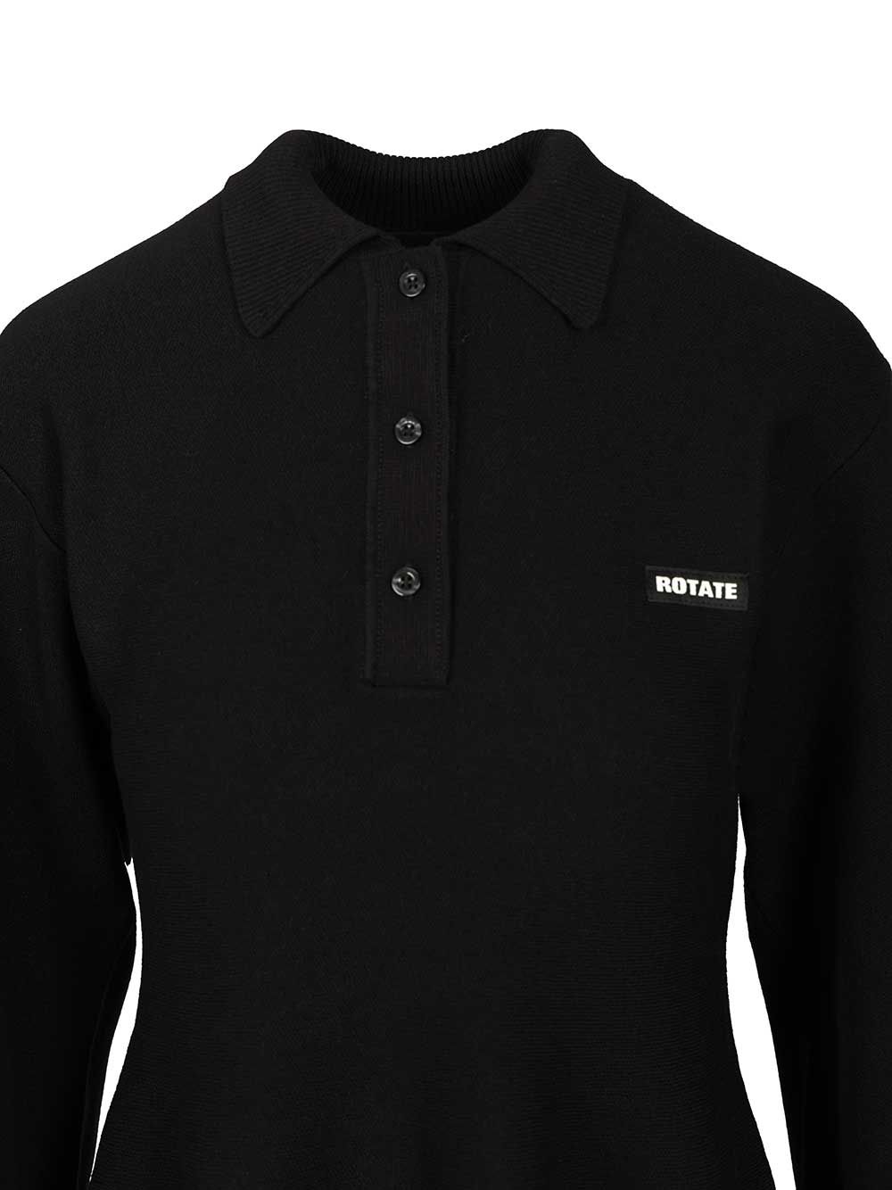 Polo dress Black