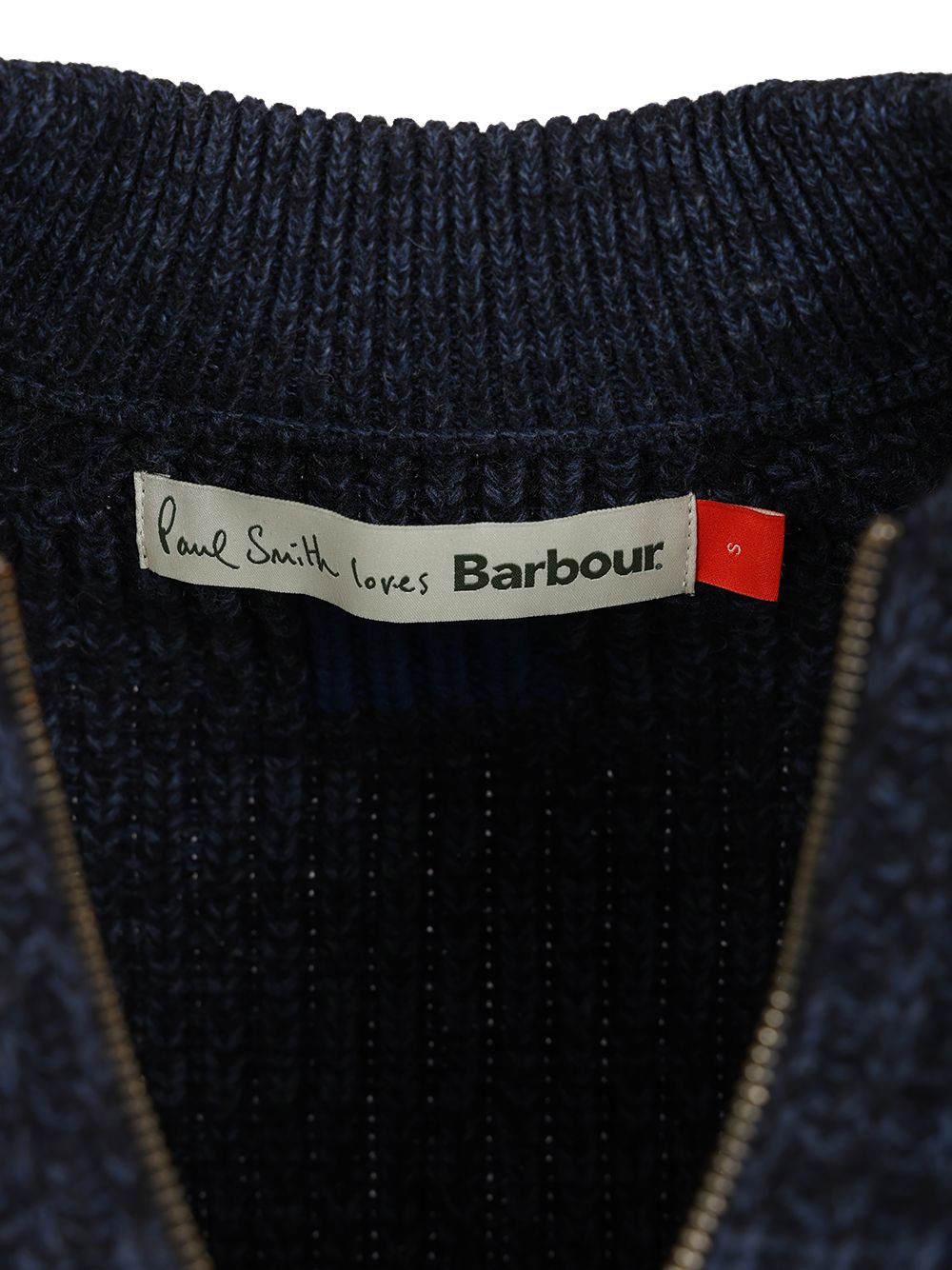 Knitted Bomber Jacket Blue Wool Knitwear