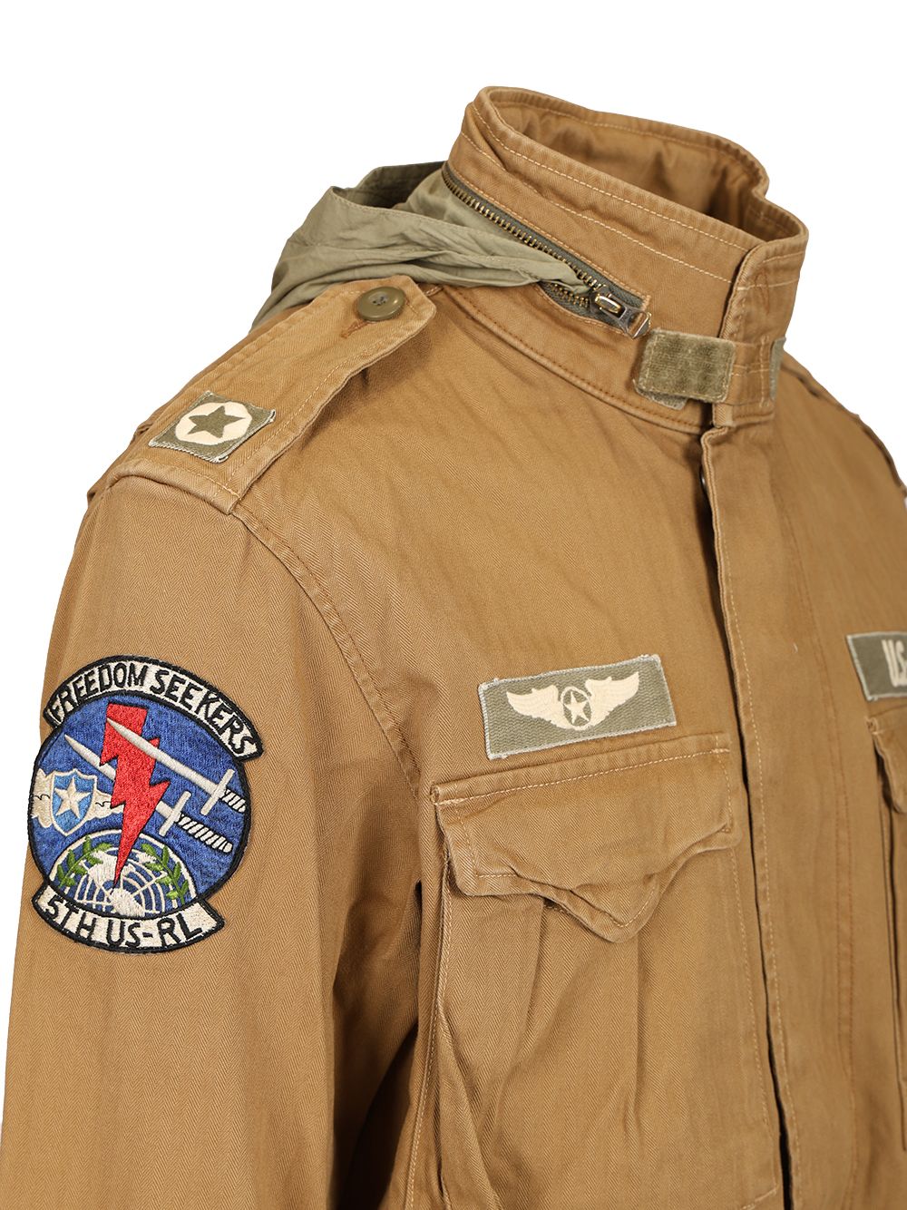 Field Jacket Beige Cotton