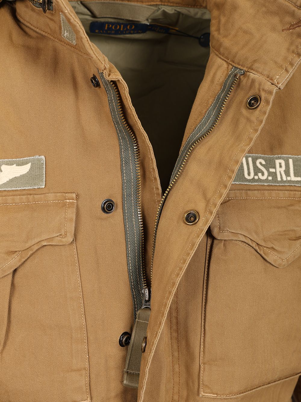Field Jacket Beige Cotton