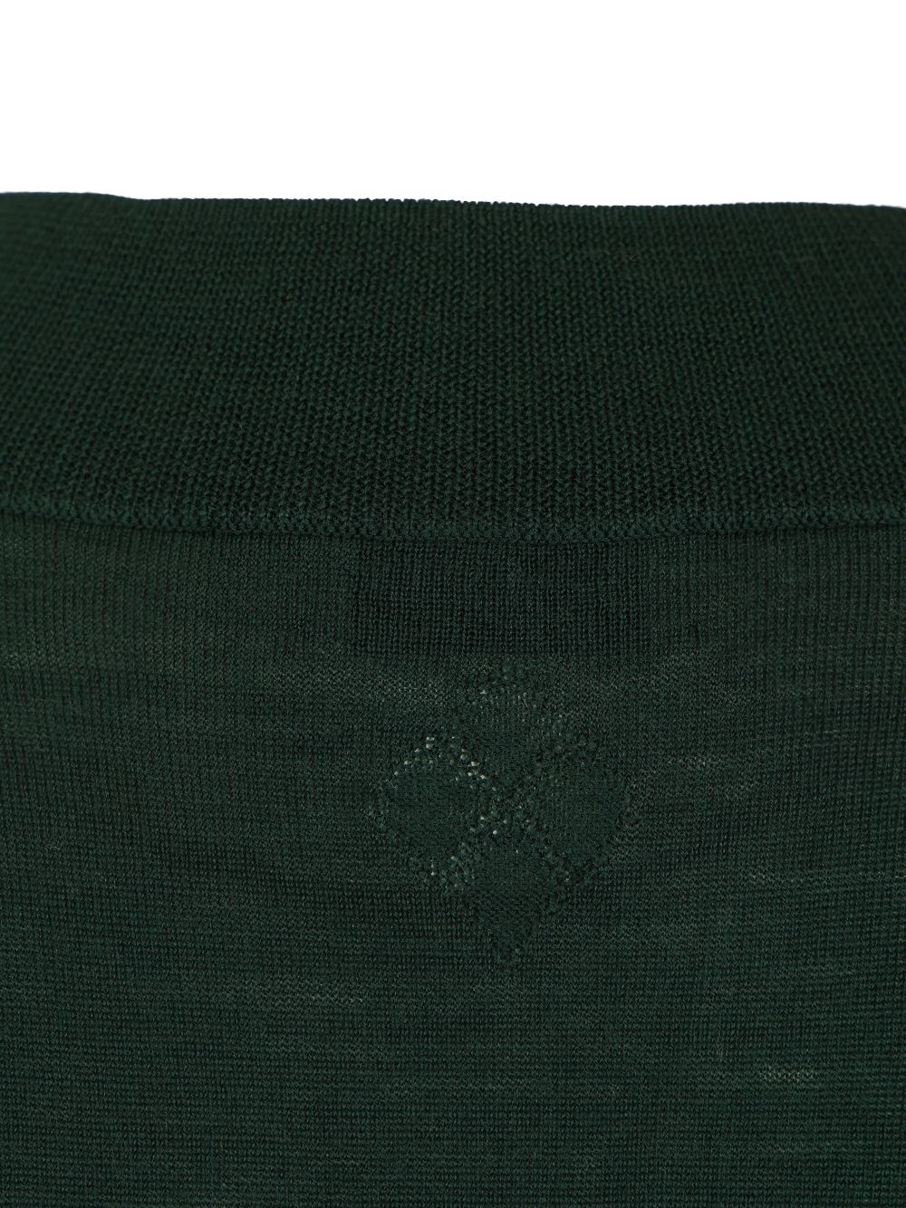 V-neck vest Green Wo Plain Jacket