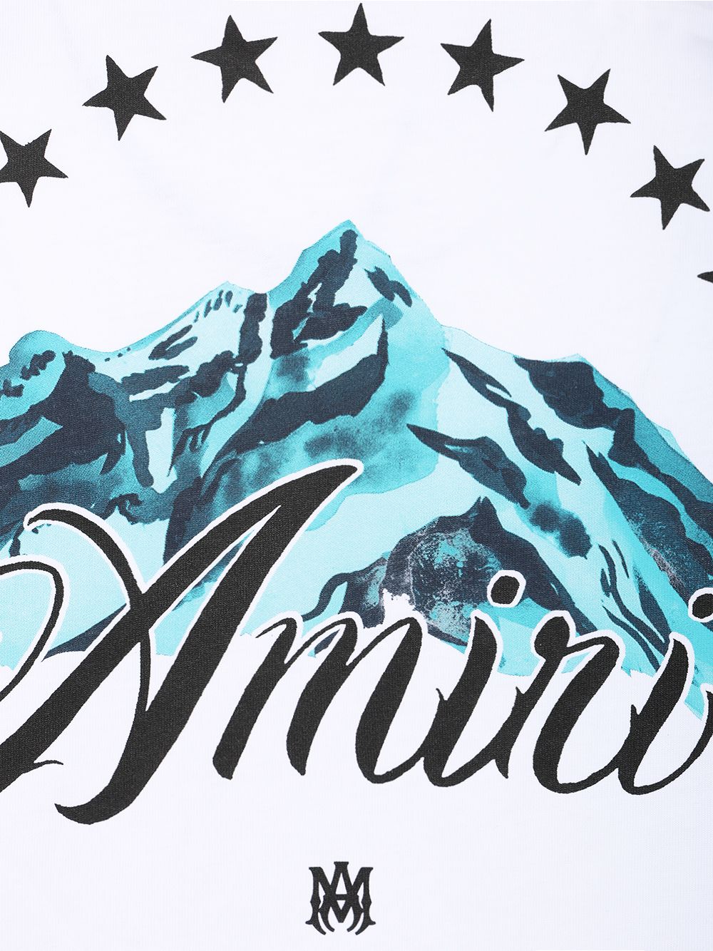Mountain Tee T-shirt White Cotton