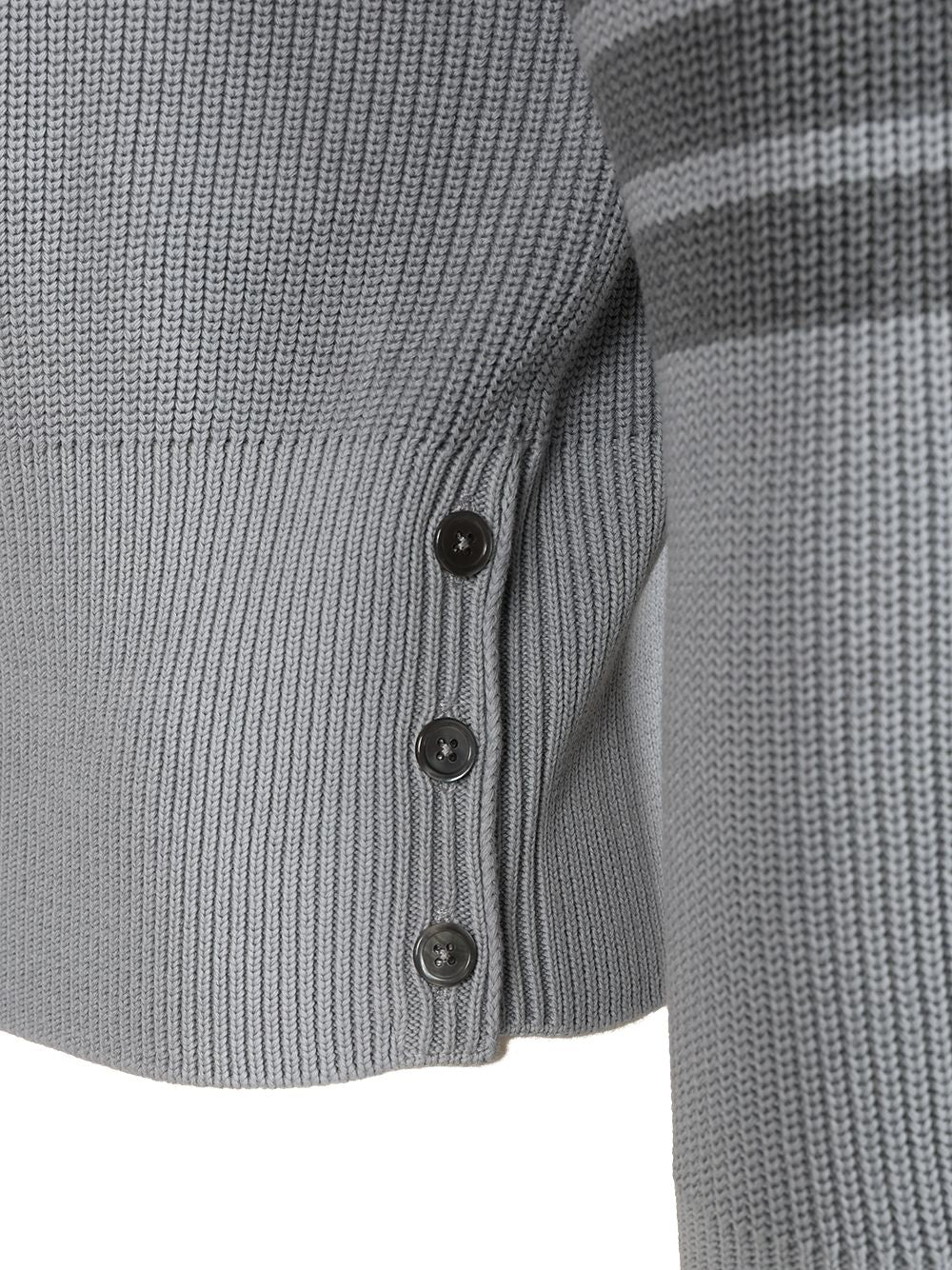 Cotton Sweater Grey Self:cotton