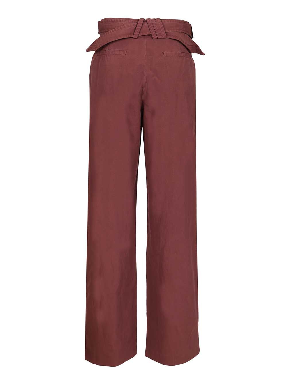 Canvas trousers Violet