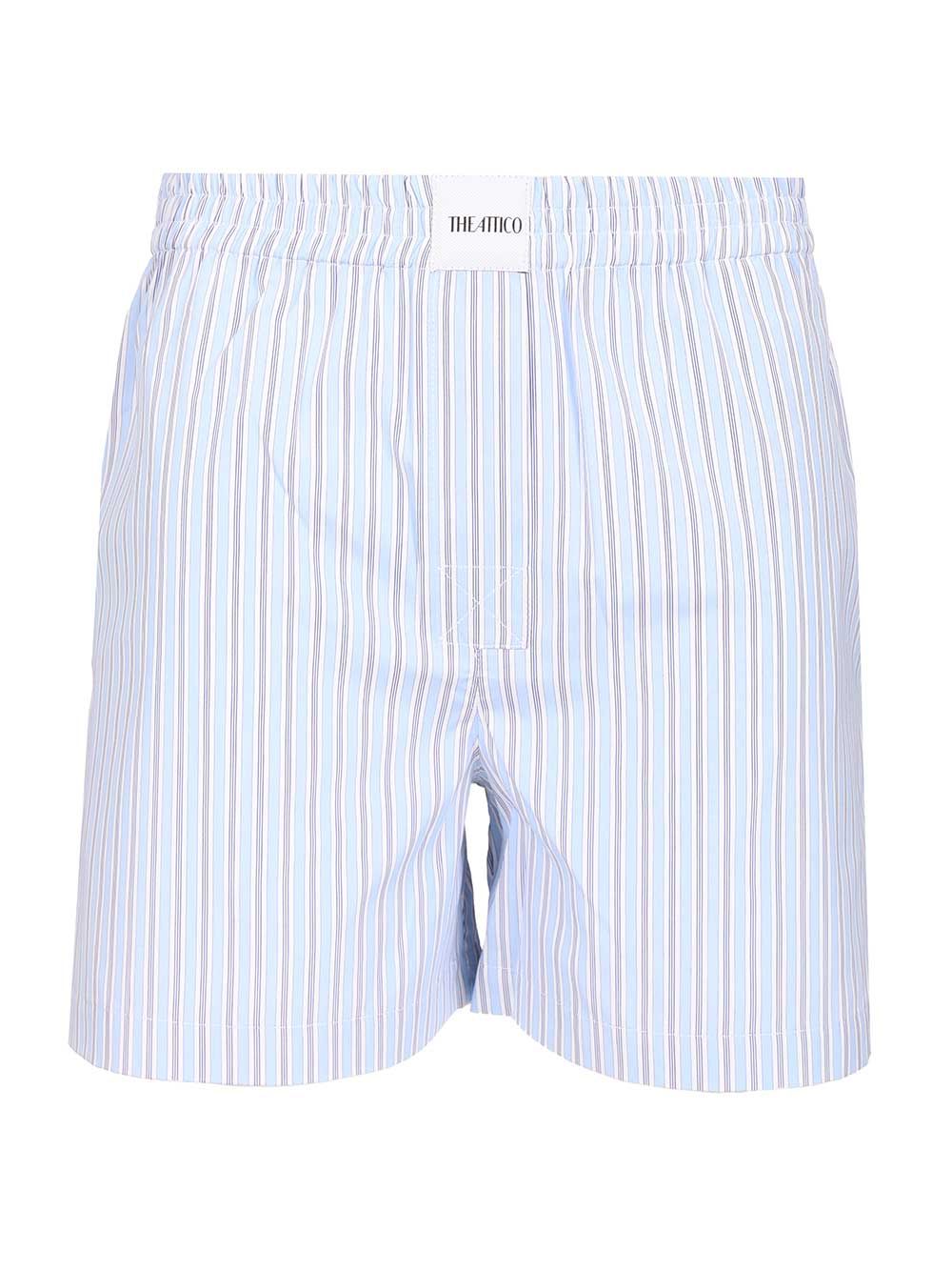Cotton shorts Light Blue Main Material: Co Trousers