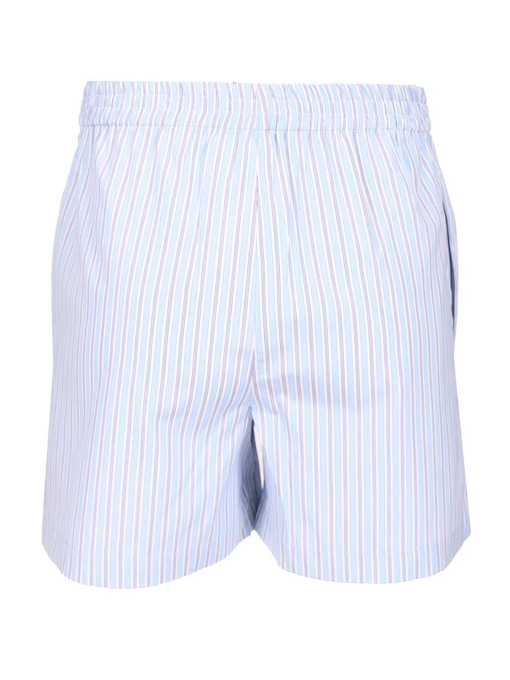 Cotton shorts Light Blue Main Material: Co Trousers