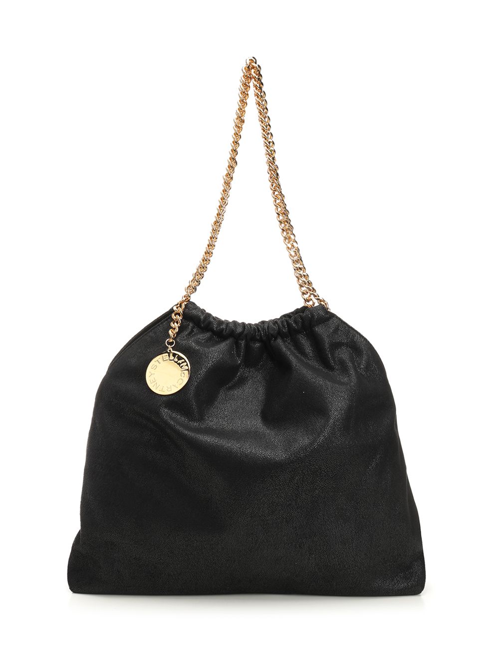 Falabella Shoulder Bag Black F: Polyester