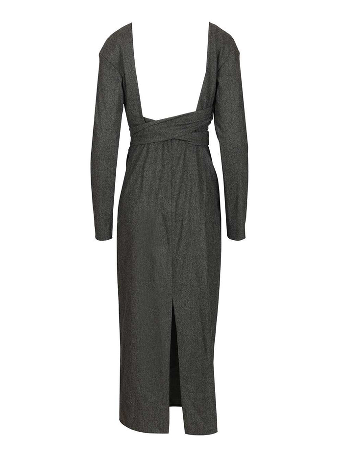 Aubrey dress Grey Wool