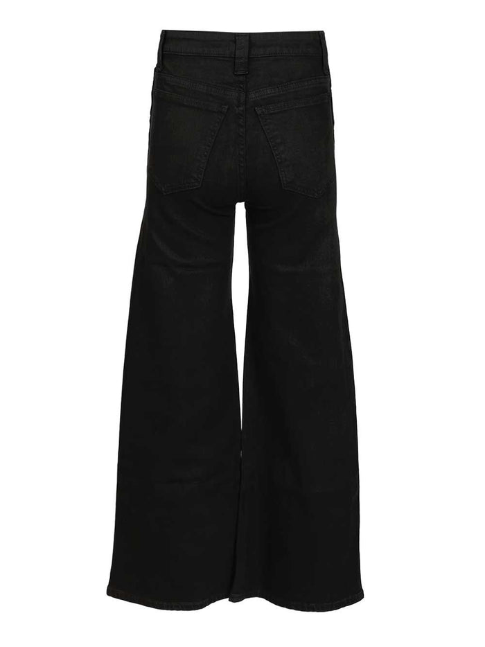 Delina Jeans Black Cotton
