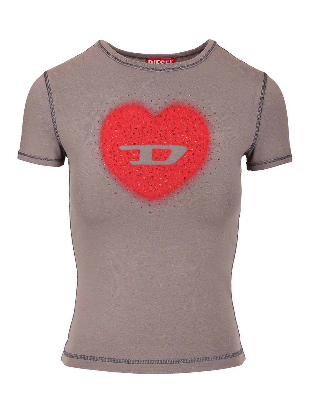 Cotton T-shirt Grey Co Ea+ribco Ea