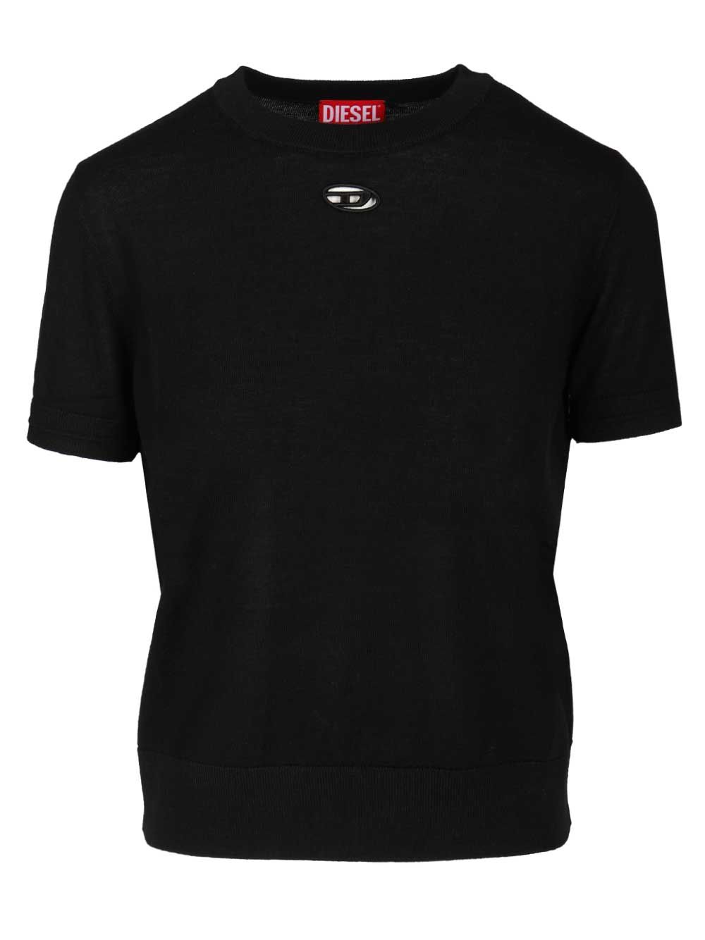 Wool Sweater Black T-shirt